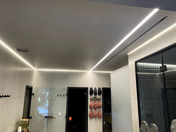 Натяжной потолок парящий