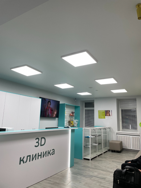 Стоимость потолка с подсветкой 6 м²